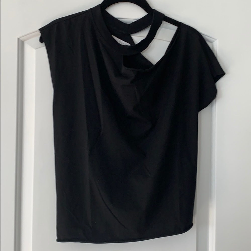 Slash neck tee, NWOT